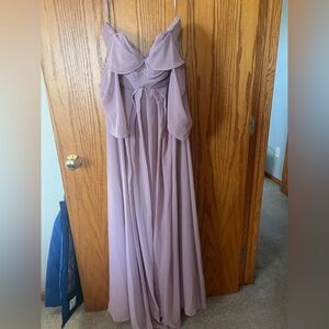 NWT Elegant Morilee Desert Rose color Evening Gown